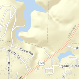 Lakeview Arkansas Street Map