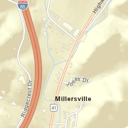 Lohman Tennessee Street Map