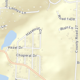 Spring Lake Estates Arkansas Street Map
