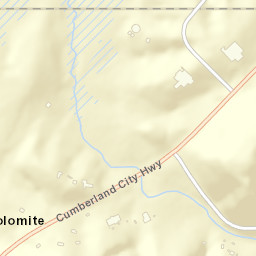 Dolomite Tennessee Street Map