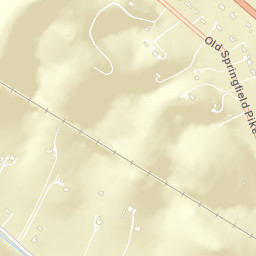 1947-1975 Baker Road Goodlettsville TN Street Map