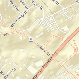 Tamassee Tennessee Street Map