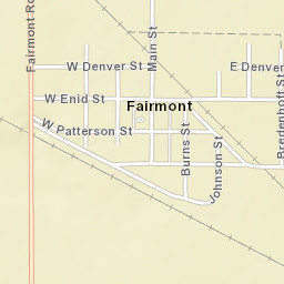 421 Bredhoft St Fairmont, Oklahoma Street Map