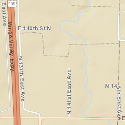14121 E 136th St N Collinsville OK Street Map