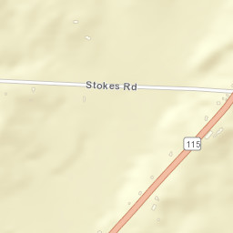 Stokes Arkansas Street Map