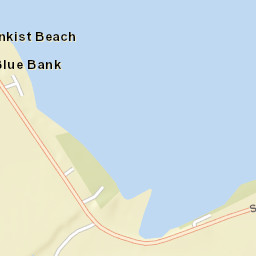 Blue Bank Tennessee Street Map