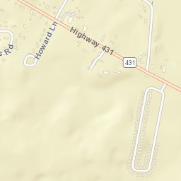 Gardner Tennessee Street Map