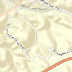 Thorn Hill Tennessee Street Map