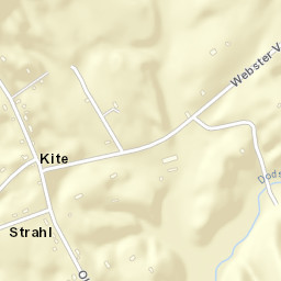 Strahl Tennessee Street Map