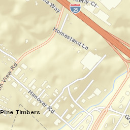 West Oakland Park Tennessee Street Map