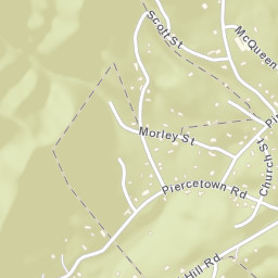 Pierce Tennessee Street Map