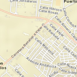 Benalup-Casas Viejas Street Map