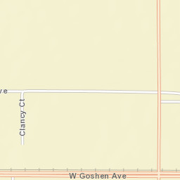 7499 W Goshen Ave Visalia CA 93291 Street Map
