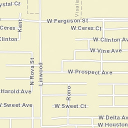 4138 W Sweet Ct Visalia CA 93291 Street Map