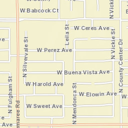 Wellsey St Visalia CA 93291 USA Street Map