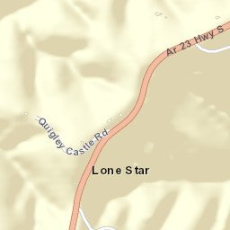 Lone Star Arkansas Street Map