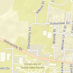 118 Moody Avenue, Martin, TN 38237, USA Street Map