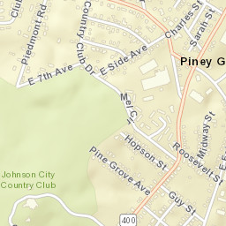 Glen Ridge Tennessee Street Map