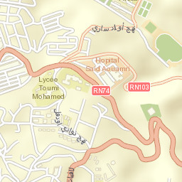 Bougaa Street Map