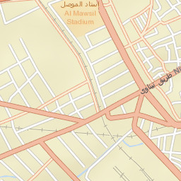 Mosul Street Map