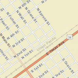 402 South Main Street Stratford TX Street Map