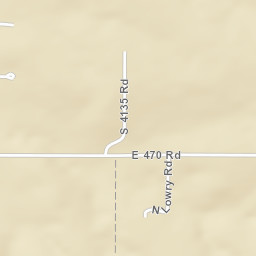 10134-10442 W Lowry Rd Claremore Street Map