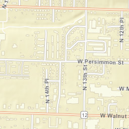 1253-1299 W Walnut St Rogers AR Street Map