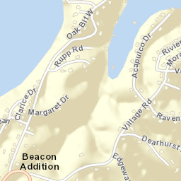 Beacon Addition Arkansas Street Map