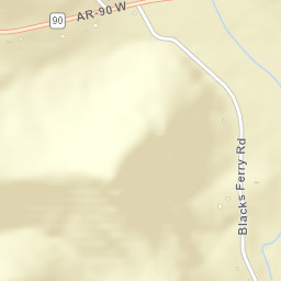 Elevenpoint Arkansas Street Map