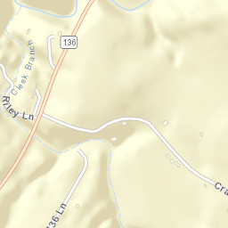 1634-1686 Standing Stone Hwy Cookeville TN Street Map