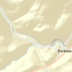 Dotson Tennessee Street Map