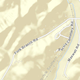 Persia Tennessee Street Map