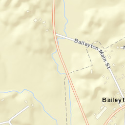Baileyton Tennessee Street Map