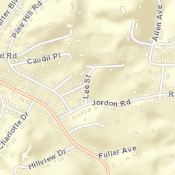 Bemberg Tennessee Street Map