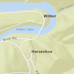 Wilbur Tennessee Street Map