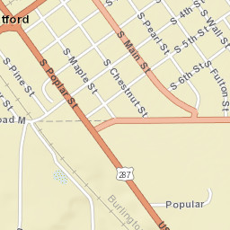 S Cedar St Stratford TX 79084 Street Map