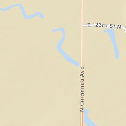 11637 North Cincinnati Avenue, Skiatook Street Map