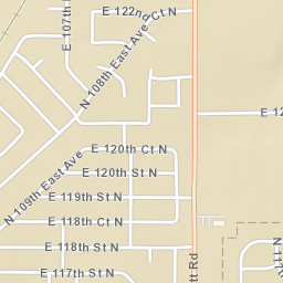 12307 N 113th E Ave Collinsville OK Street Map