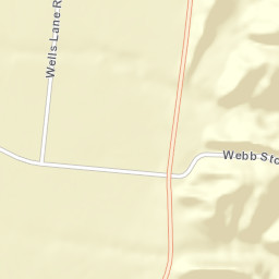 Webb Chapel Tennessee Street Map