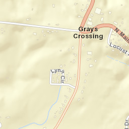 Grays Crossing Tennessee Street Map