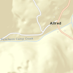 Allred Tennessee Street Map
