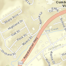 161 Sharp and Perkins Rd Jacksboro Street Map