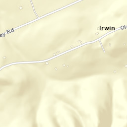 Irwin Tennessee Street Map