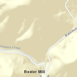 Beeler Mill Tennessee Street Map