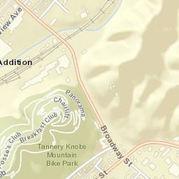 Carnegie Tennessee Street Map