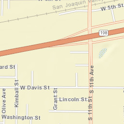 Fort Roosevelt California Street Map