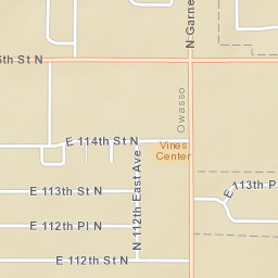 11195 N Garnett Rd Owasso OK Street Map