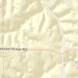 Pleasant Ridge Arkansas Street Map