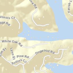 Tanglewood Arkansas Street Map