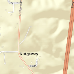 Ridgeway Arkansas Street Map